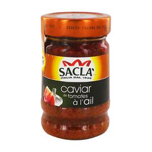 Sauce caviar de tomates à l'ail de Saclà