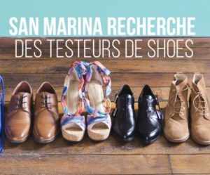 trois paires de chaussures San Marina